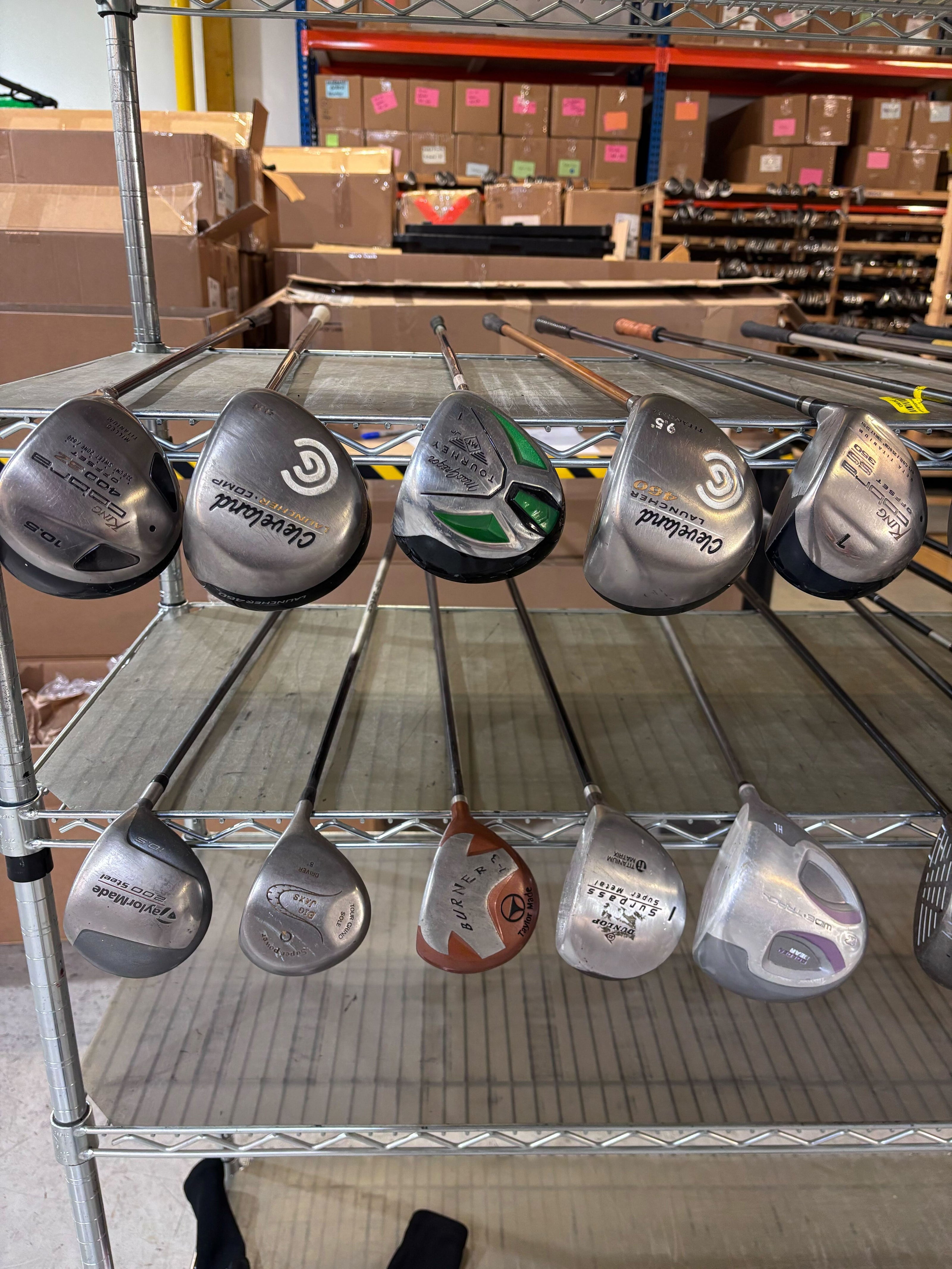 Wholesale Lot 20 Golf Clubs - Assorted Drivers-Next Round