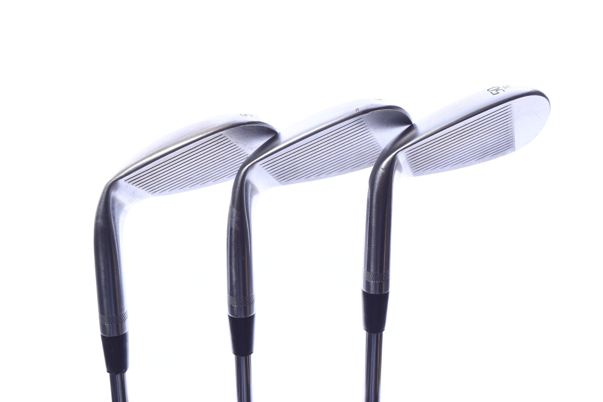 Used Titleist Vokey SM6 Tour Chrome Wedge Set - Right-Handed - 50*, 54*, 58* - Wedge Flex