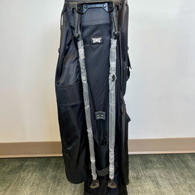 NEW PXG Carry/Stand Bag Black 4 Dividers/5 pockets with Strap and Rain Cover-Next Round