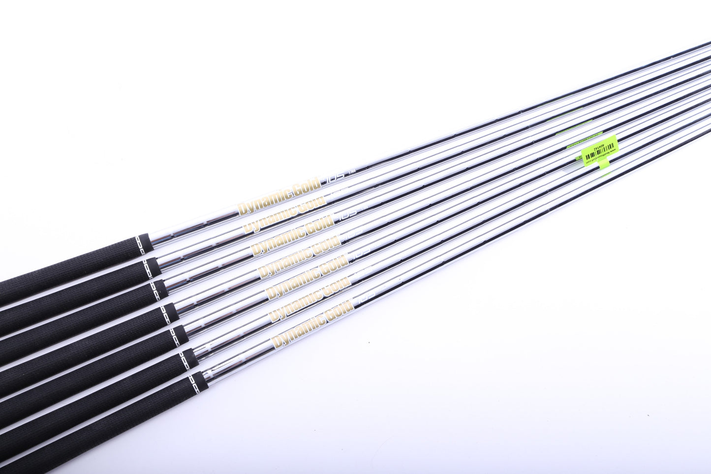 Used True Temper Dynamic Gold 105 S300 Stiff Steel Iron Shaft Set 34"-37.5"-Next Round