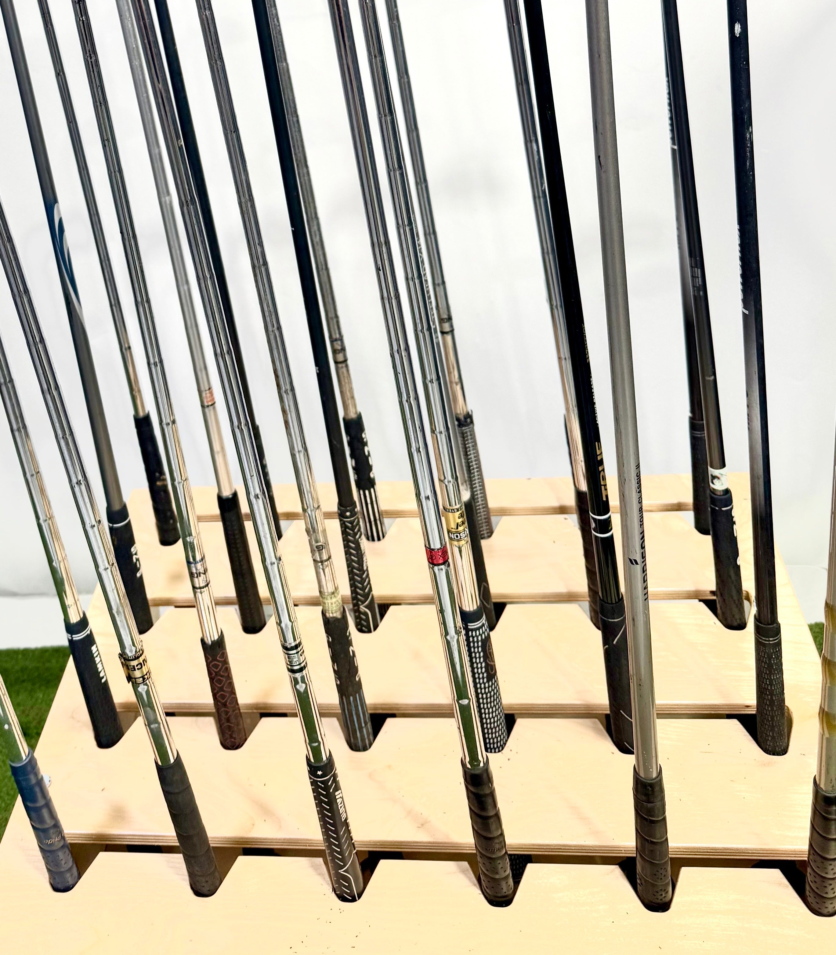 Wholesale Lot of 24 Golf Clubs - Right Handed - Assorted Irons and Wedges-Next Round
