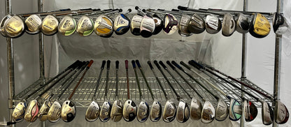 Wholesale Lot of 40 Golf Clubs - Mixed Woods & Hybrids-Next Round