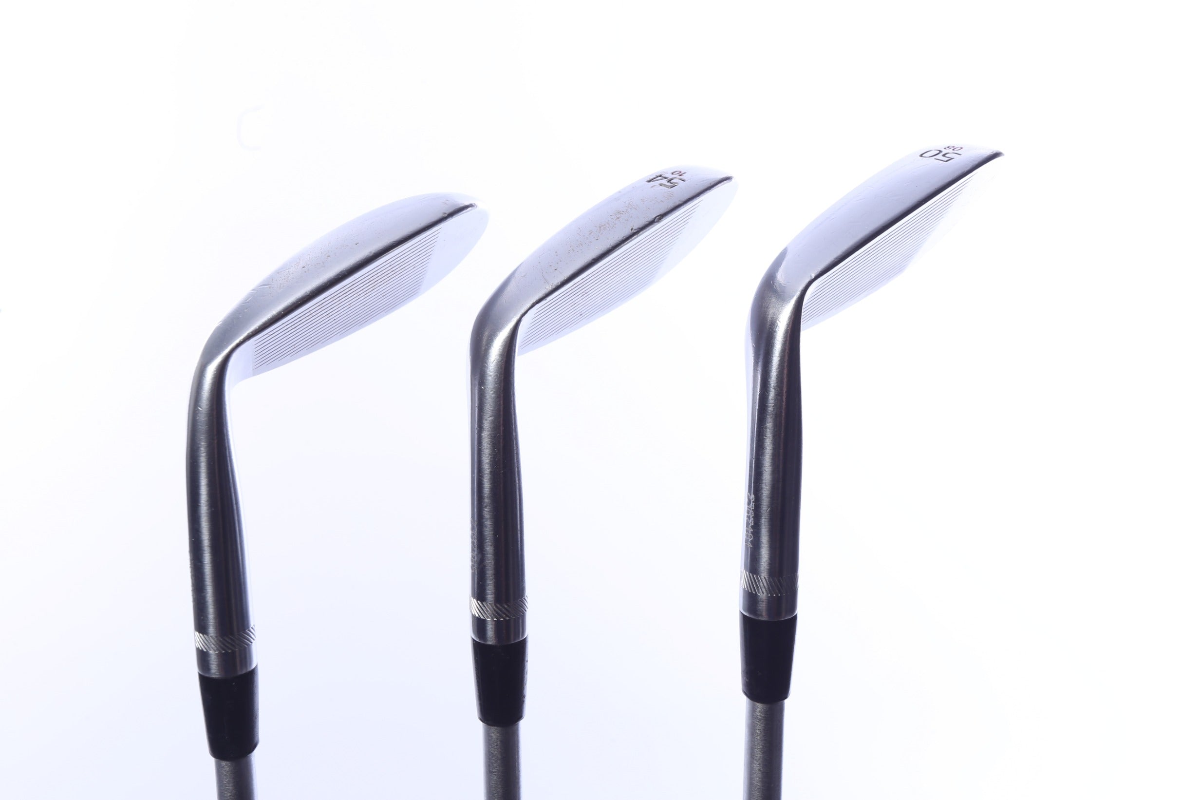 Used Titleist Vokey SM5 Tour Chrome Wedge Set - Right-Handed - 50*, 54*, 60* - Stiff Flex