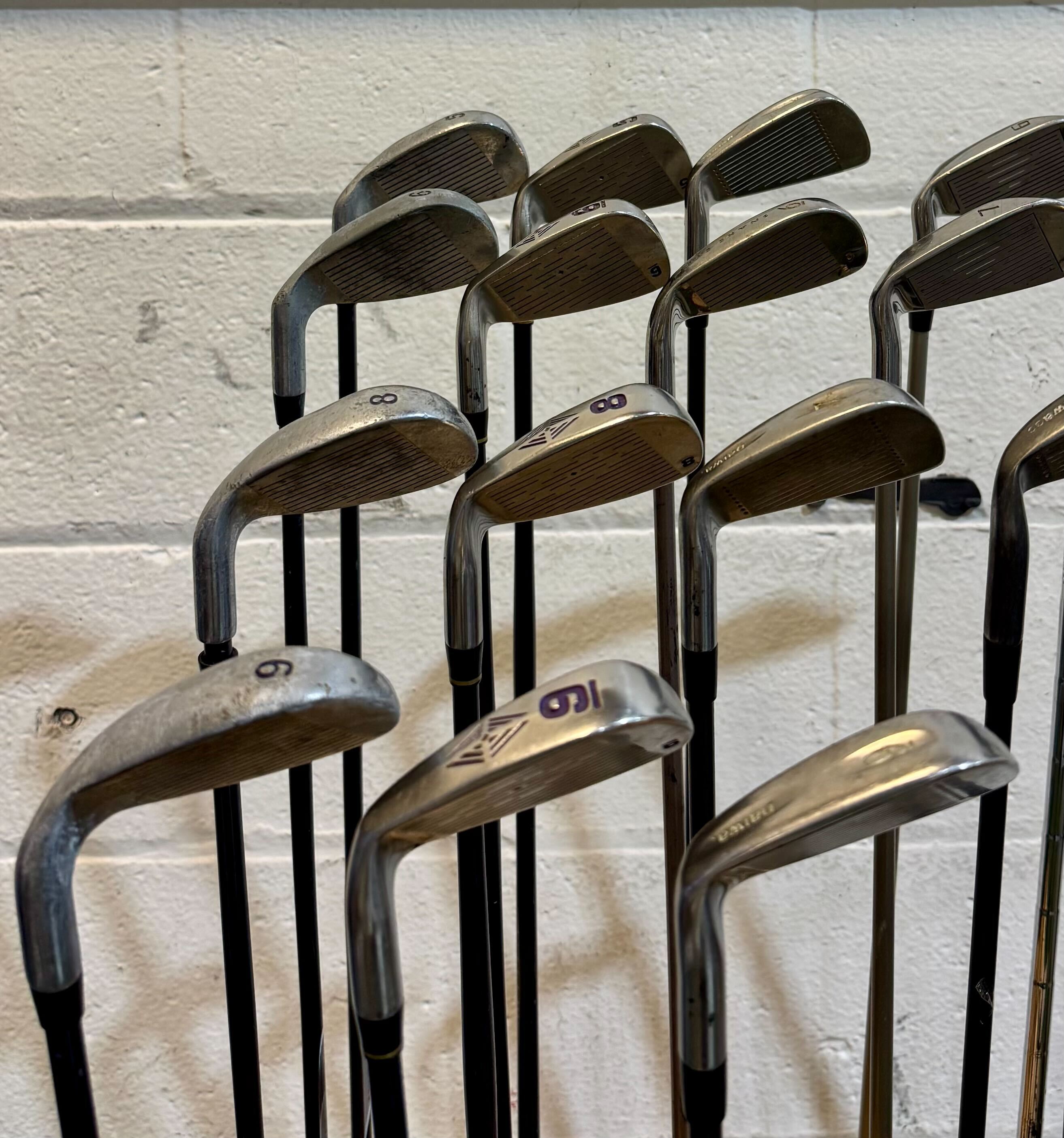 Wholesale Lot of 45 Golf Clubs - Assorted Single Irons-Next Round