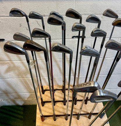 Wholesale Lot of 45 Golf Clubs - Assorted Single Irons-Next Round