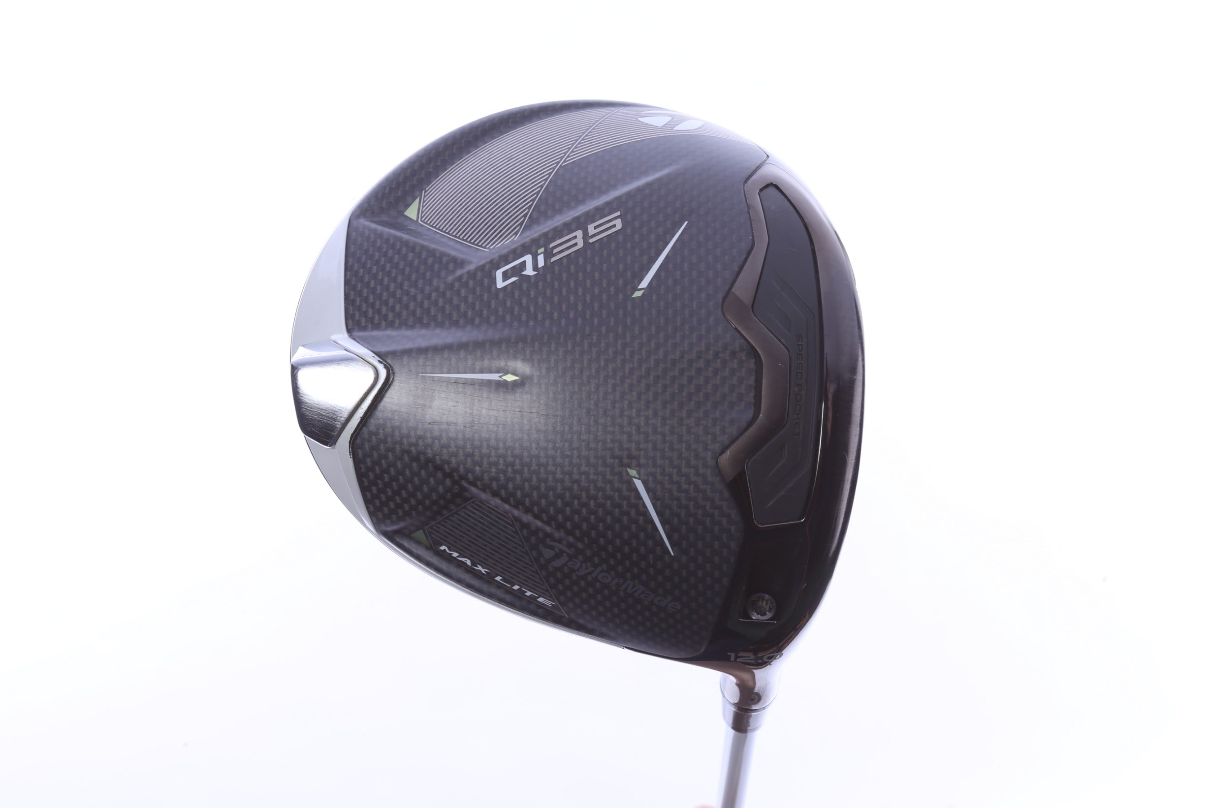 Used TaylorMade Qi35 MAX Lite Driver - 12 Degrees - Ladies Flex Fujikura Air Speeder - Right-Handed-Next Round