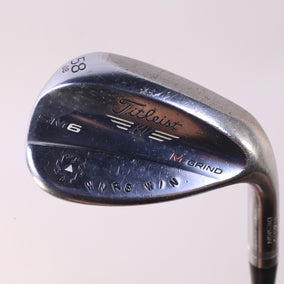 Used Titleist Vokey SM6 Tour Chrome M Grind Lob Wedge - Right-Handed - 58 Degrees - Stiff Flex-Next Round