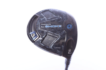 Used Callaway Paradym Ai Smoke MAX Driver - 10.5 Degrees - Regular Flex Mitsubishi VANQUISH Blue - Right-Handed