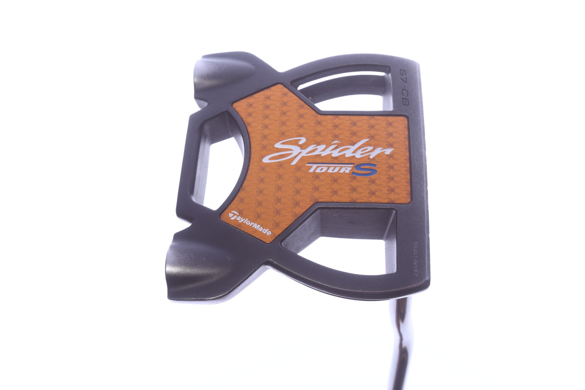 Used TaylorMade Spider Tour S Black Counterbalance Putter - Right-Handed - 38 in - Mallet