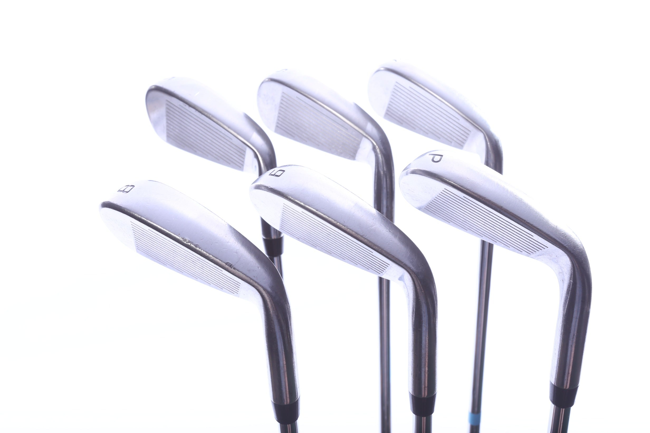 Used Cobra King F8 One Length Iron Set - Left-Handed - 5-PW - Stiff Flex