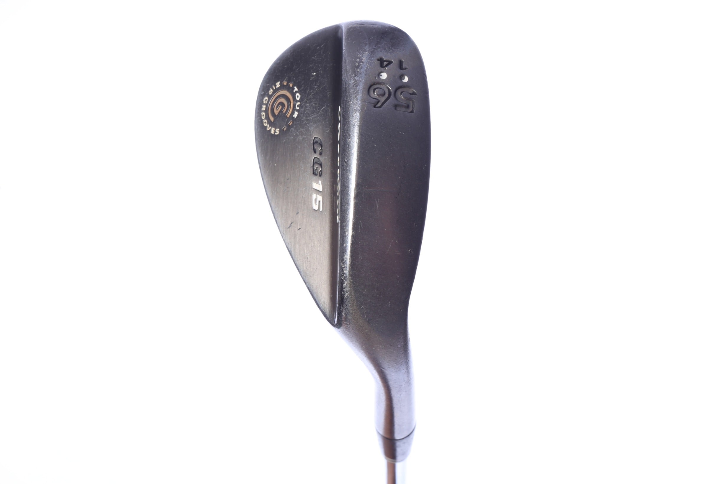 Used Cleveland CG15 Tour Zip Black Pearl Sand Wedge - Right-Handed - 56 Degrees - Wedge Flex