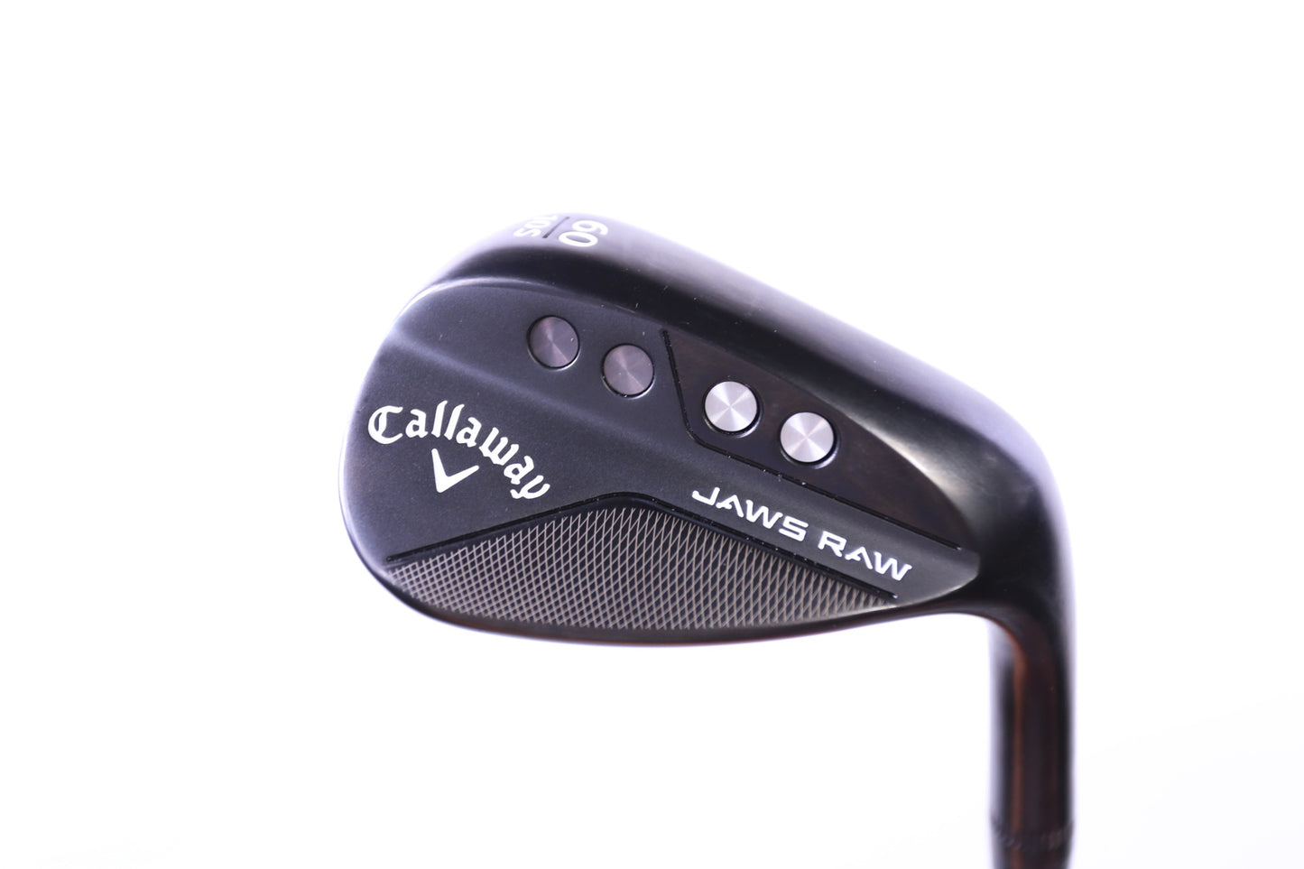 Used Callaway JAWS Raw Black Plasma Lob Wedge - Right-Handed - 60 Degrees - Stiff Flex-Next Round