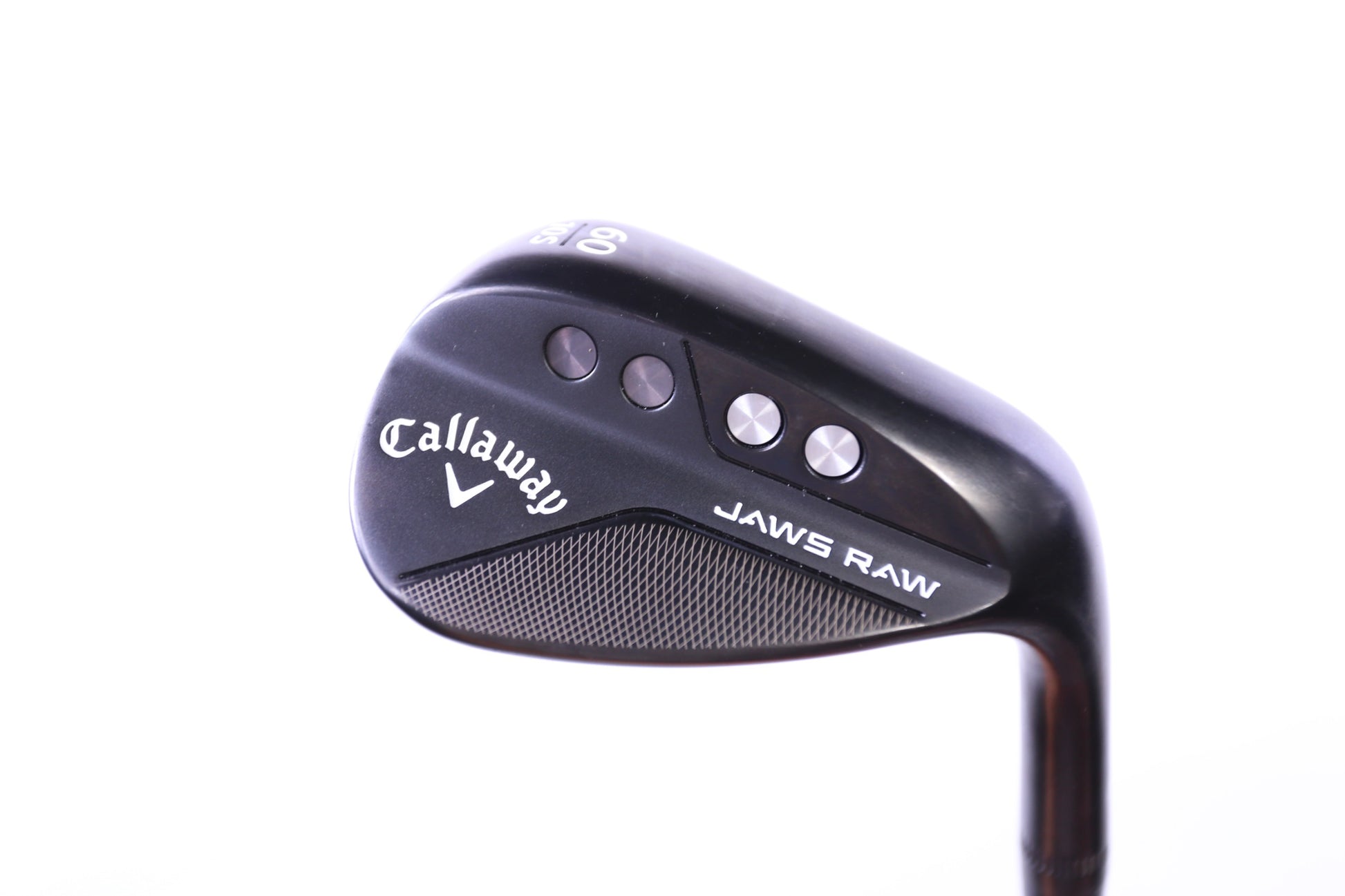 Used Callaway JAWS Raw Black Plasma Lob Wedge - Right-Handed - 60 Degrees - Stiff Flex-Next Round
