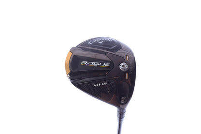 Used Callaway Rogue ST Triple Diamond LS Driver - 9 Degrees - Stiff Flex Mitsubishi Tensei AV Series White - Right-Handed-Next Round
