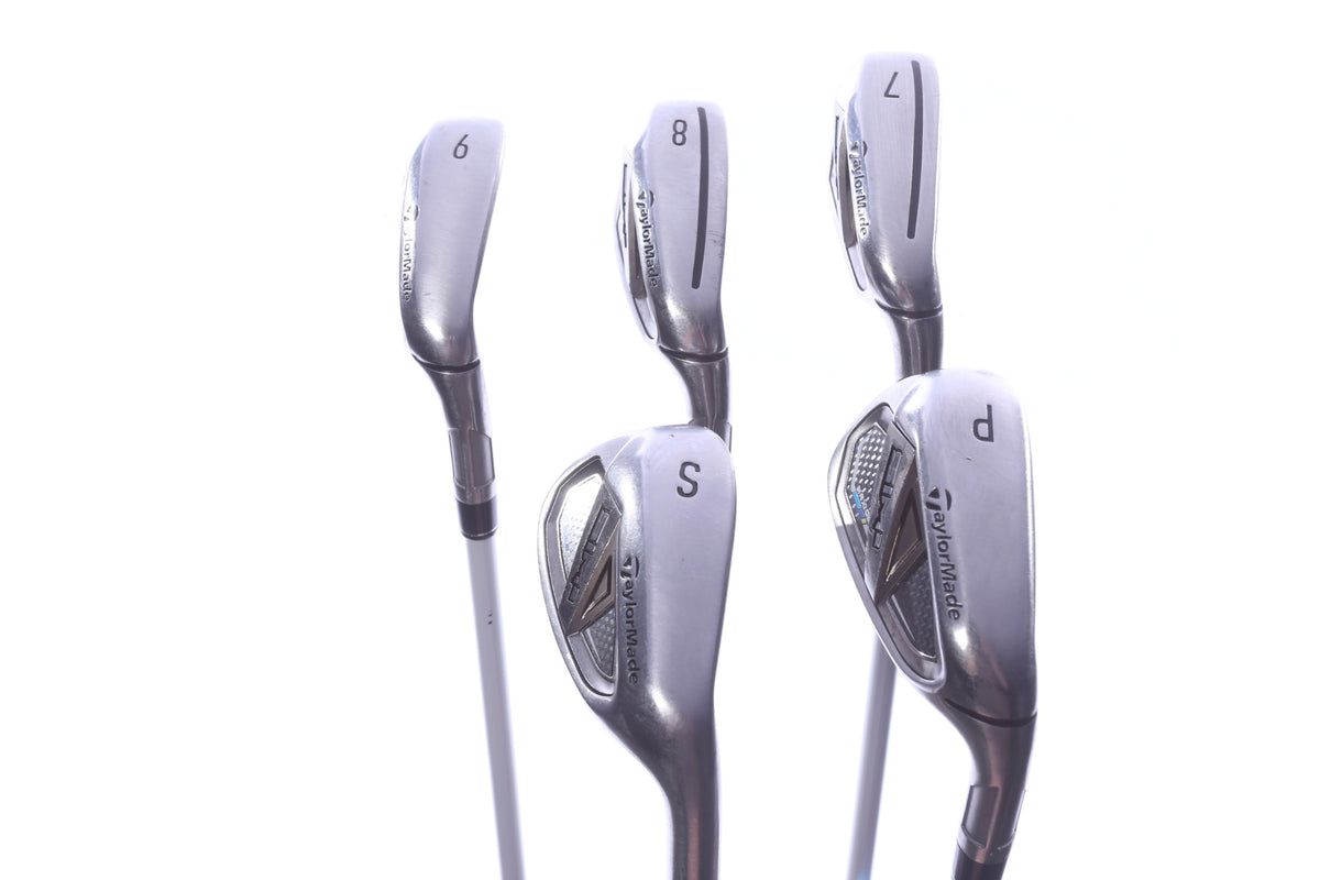 Used TaylorMade SIM2 MAX OS Iron Set - Right-Handed - 7-PW, SW - Ladies Flex