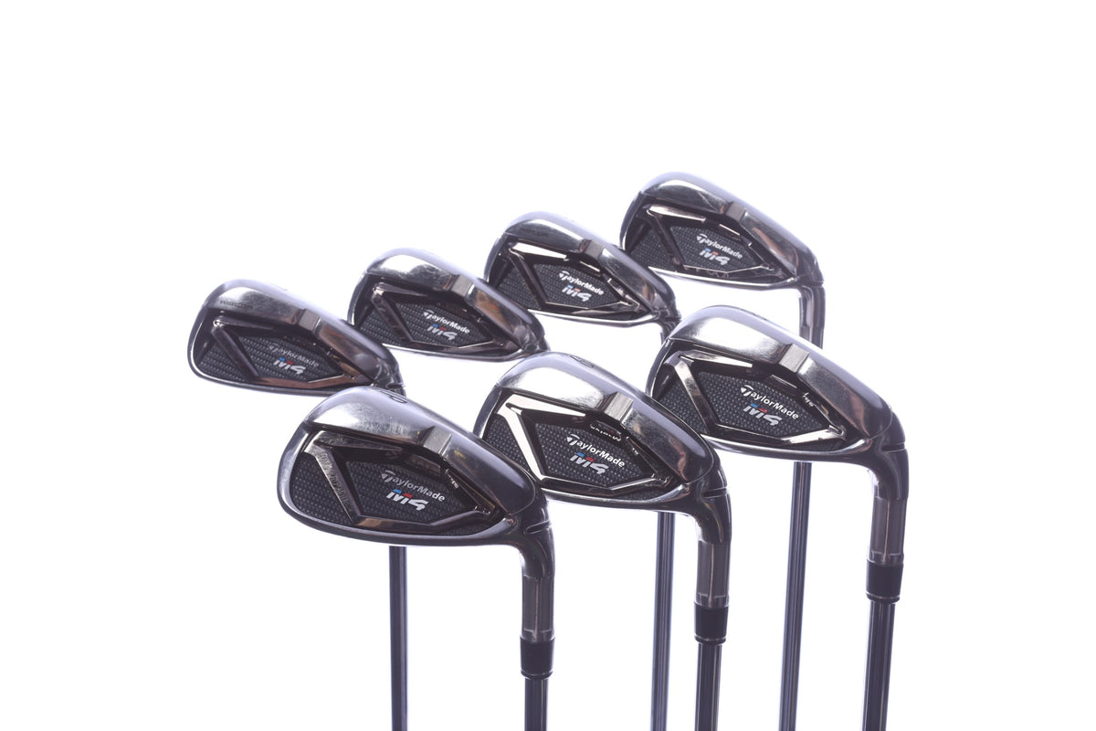 Used TaylorMade M4 2021 Iron Set - Right-Handed - 4-PW - Stiff Flex