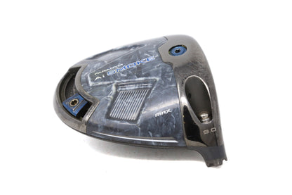 Used Callaway Paradym Ai Smoke MAX Driver - HEAD ONLY - Right-Handed - 9 Degrees