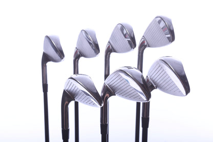Used Wilson Dynapwr Iron Set - Right-Handed - 4-PW - Stiff Plus Flex