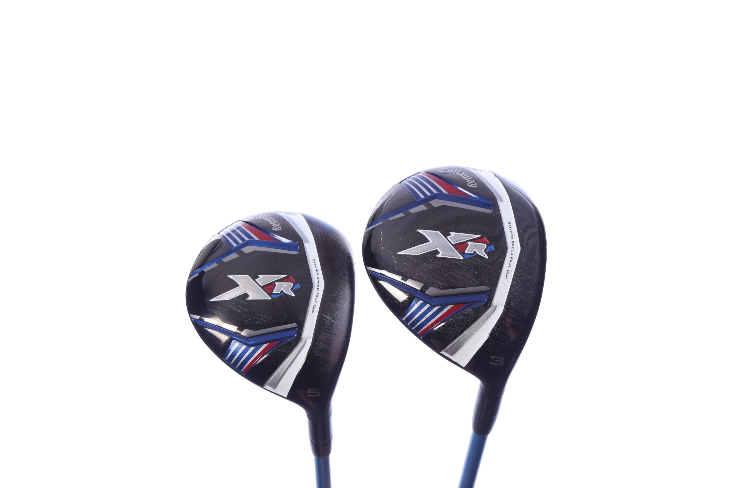 Used Callaway XR Wood Set - Right-Handed - 3W, 5W - Ladies Flex