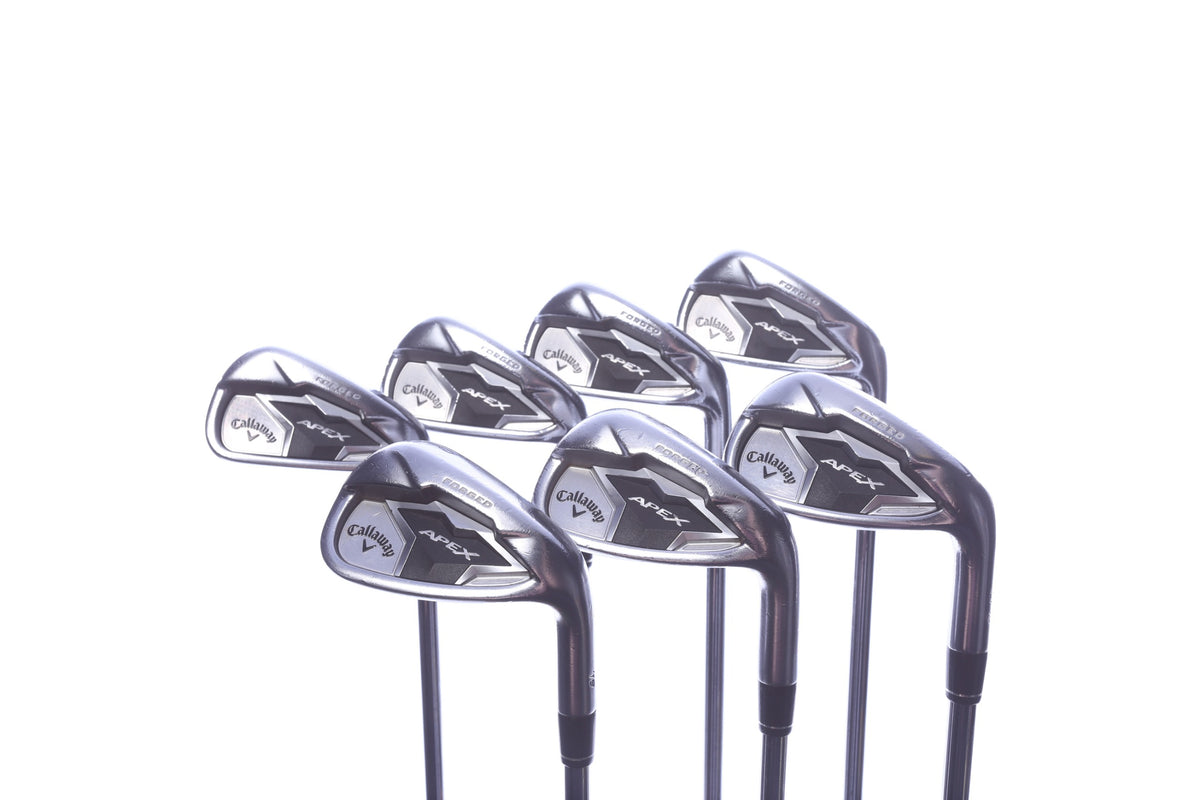 Used Callaway Apex 19 Iron Set - Right-Handed - 4-PW - Stiff Flex