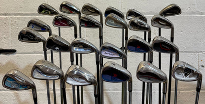 Wholesale Lot of 45 Golf Clubs - Assorted Single Irons-Next Round