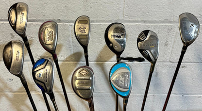 Wholesale Lot of 40 Golf Clubs - Assorted Hybrids-Next Round