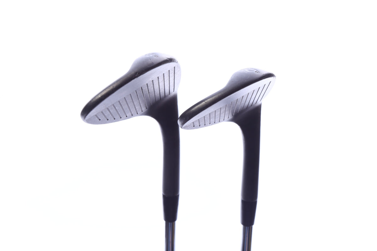 Used Cobra King MIM Black Classic Grind Wedge Set - Left-Handed - 56*, 60* - Stiff Flex
