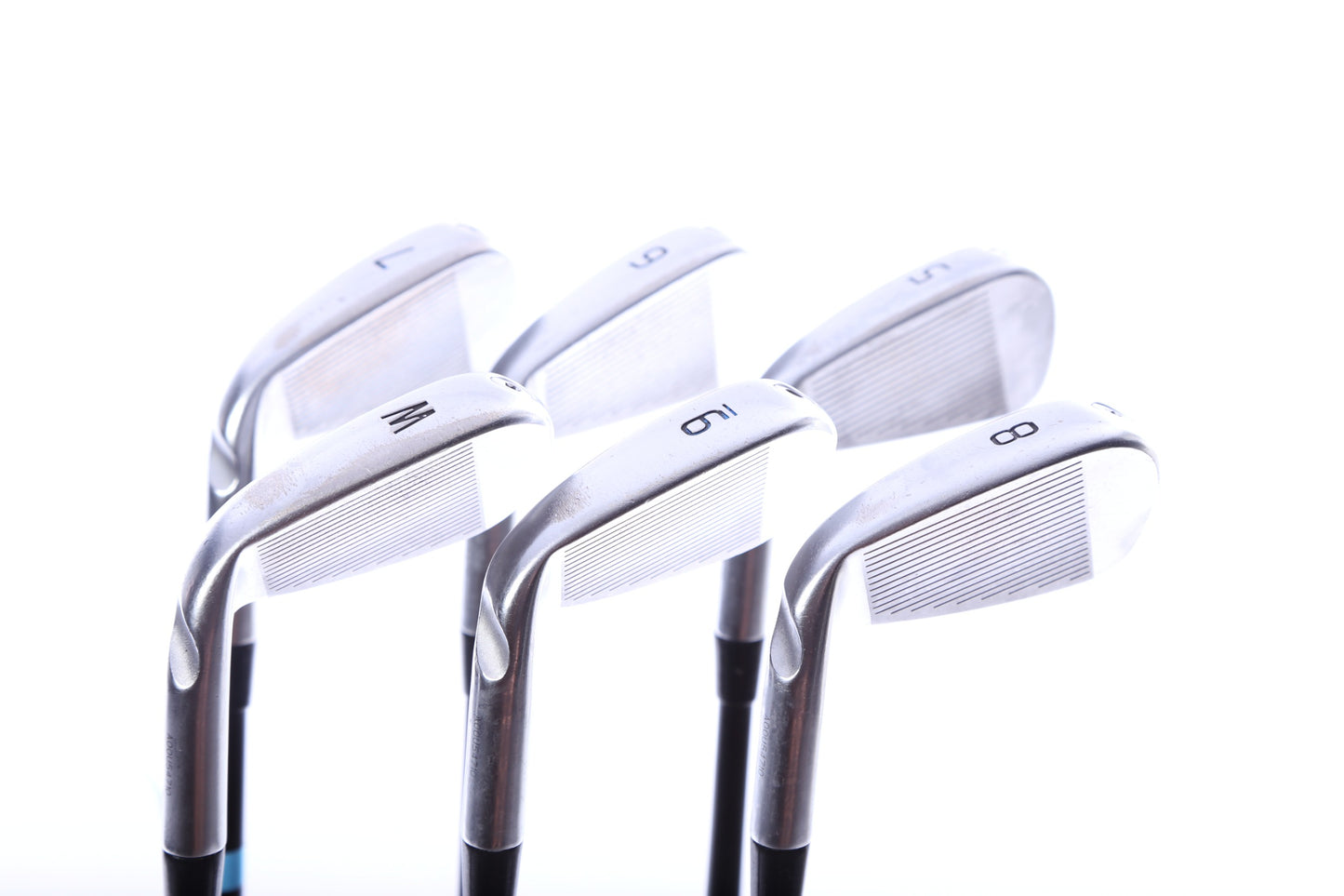 Used Ping i230 Iron Set - Right-Handed - 5-PW - Extra Stiff Flex - White Dot-Next Round
