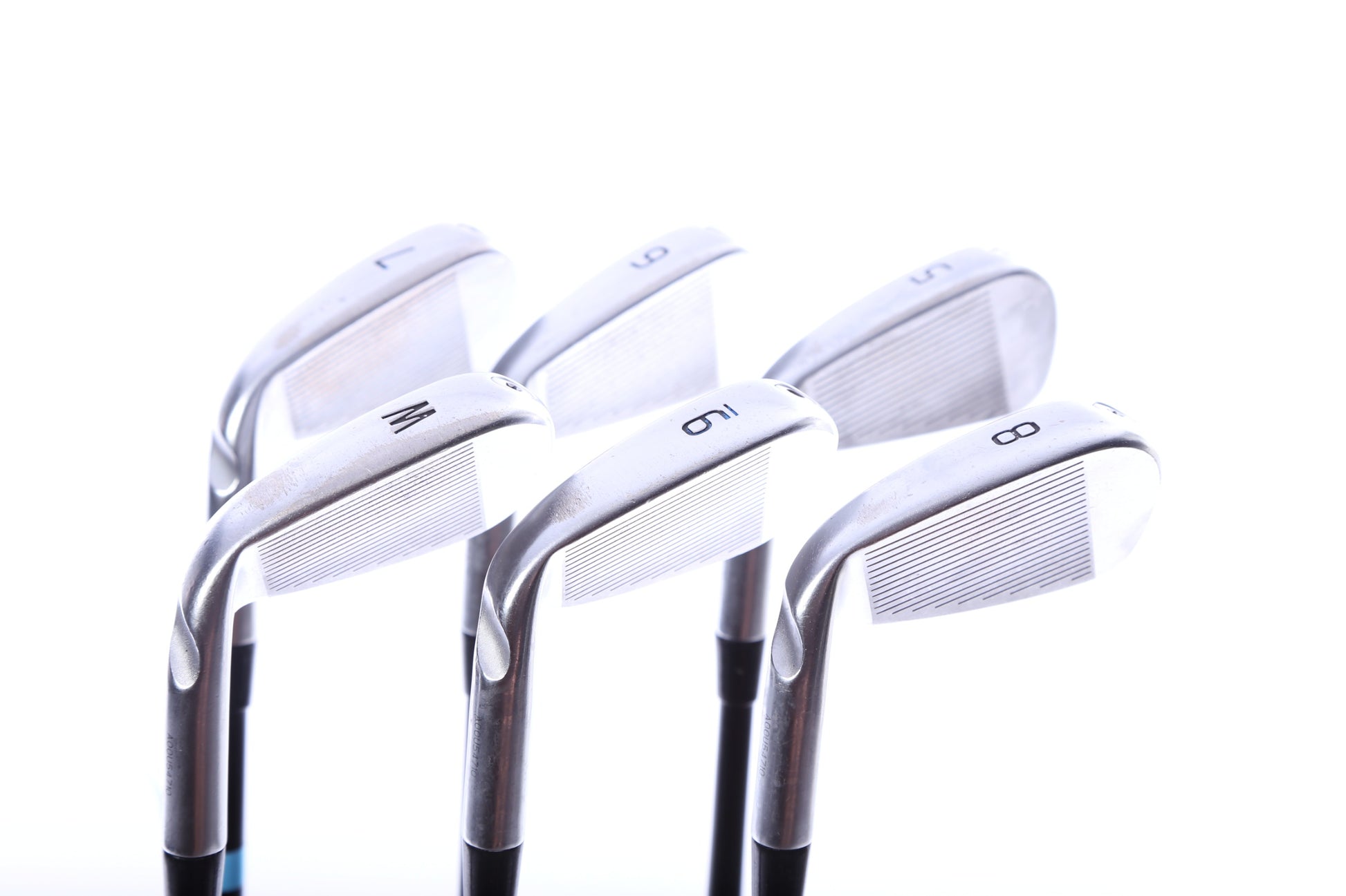 Used Ping i230 Iron Set - Right-Handed - 5-PW - Extra Stiff Flex - White Dot-Next Round