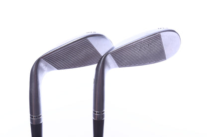 Used TaylorMade Milled Grind 3 Chrome Wedge Set - Right-Handed - 52*, 56* - Stiff Flex