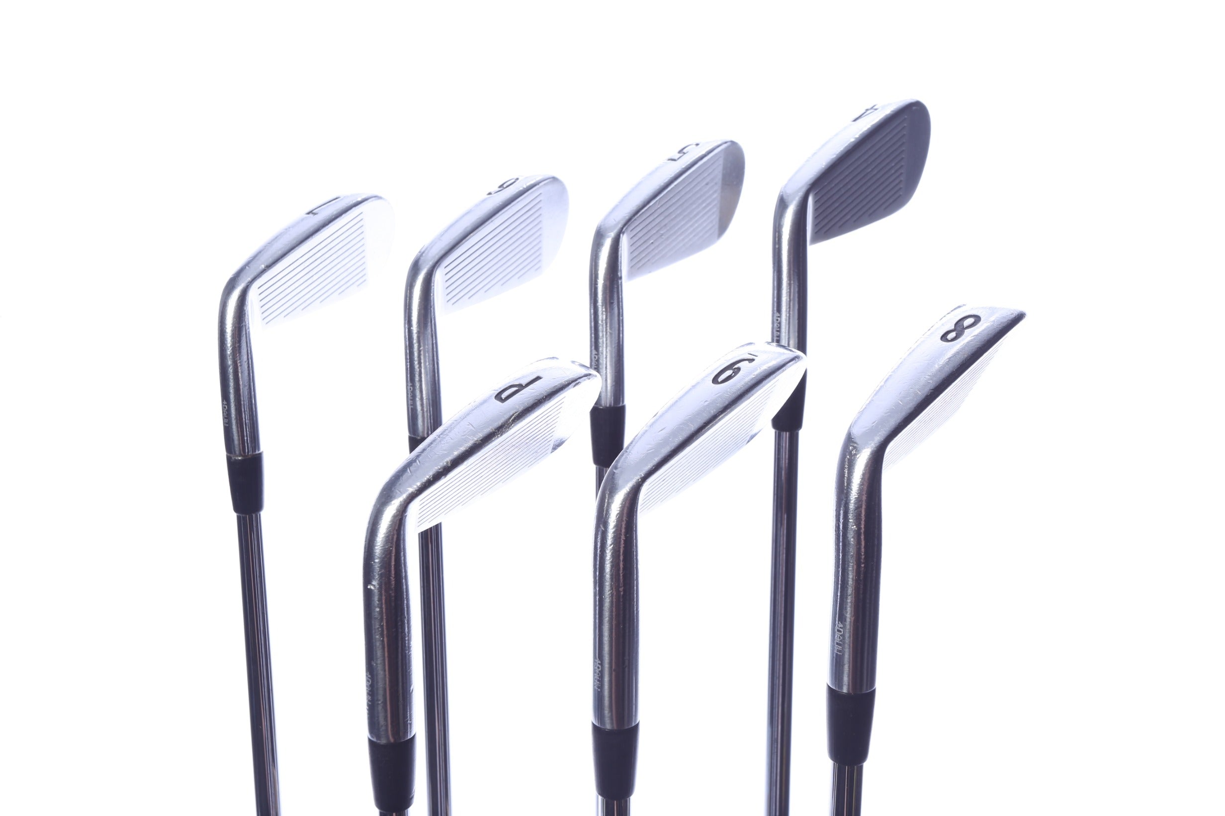 Used Titleist CB 714 Forged Iron Set - Right-Handed - 4-PW - Stiff Flex