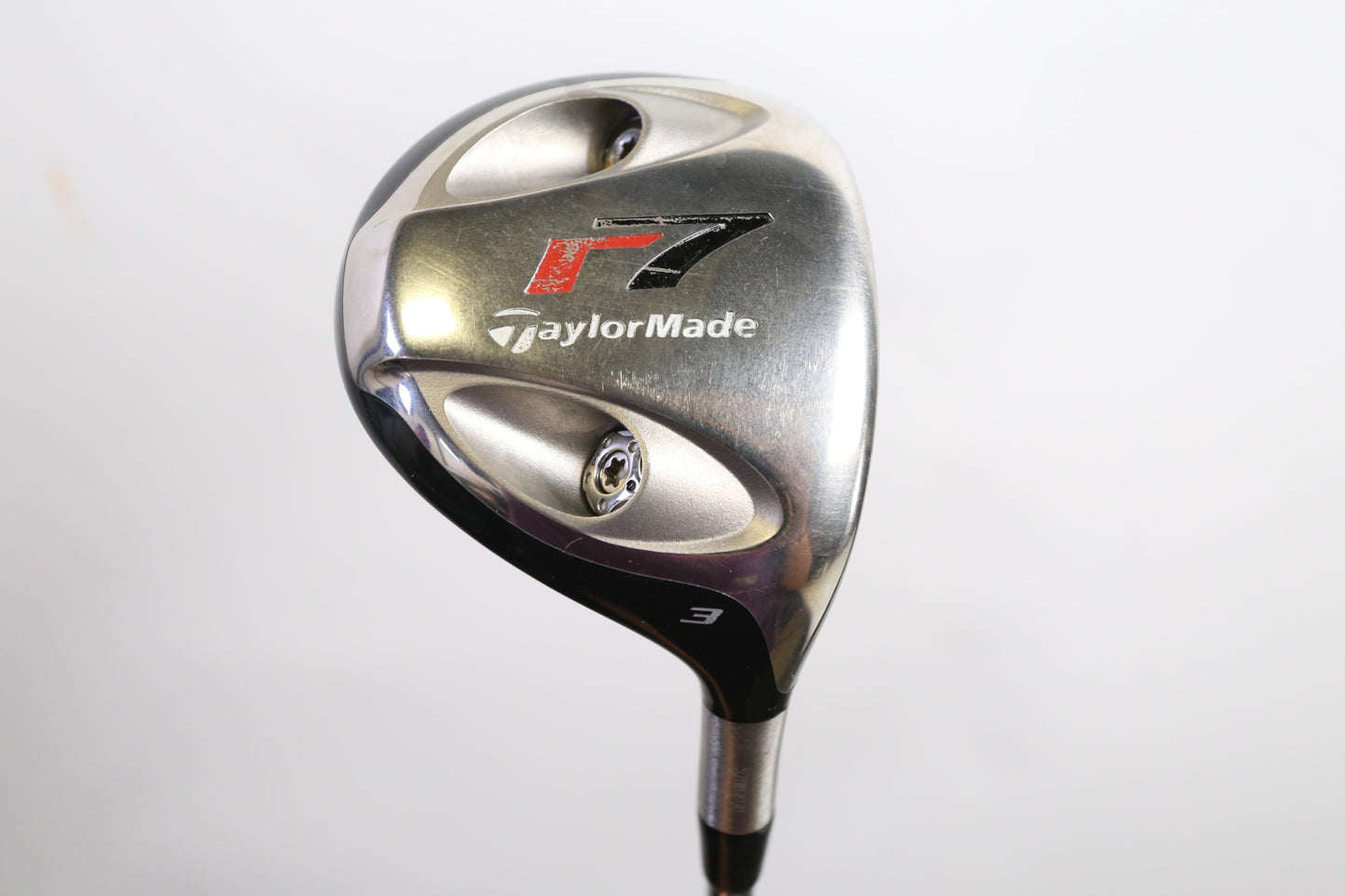 Used TaylorMade r7 Steel TP 3-Wood - Right-Handed - 15 Degrees - Stiff Flex