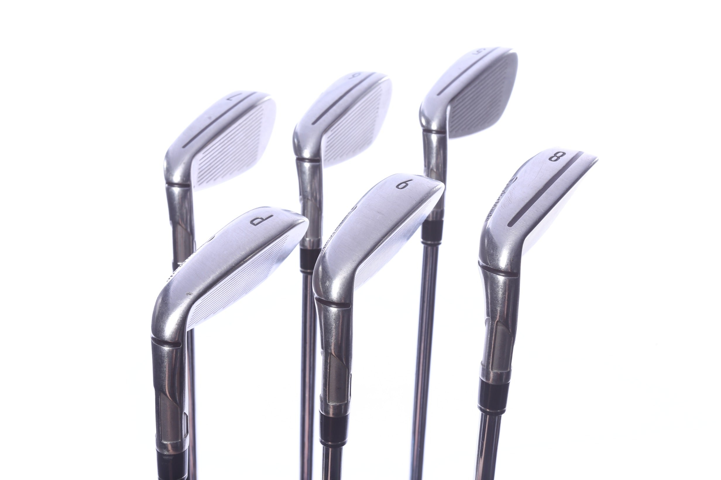 Used TaylorMade SIM2 MAX OS Iron Set - Right-Handed - 5-PW - Stiff Flex