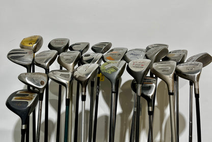 Wholesale Lot of 25 Golf Clubs -Right-Handed - Assorted Fairway Woods-Next Round