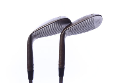 Used TaylorMade Milled Grind Raw Wedge Set - Right-Handed - 52*, 56* - Stiff Flex-Next Round