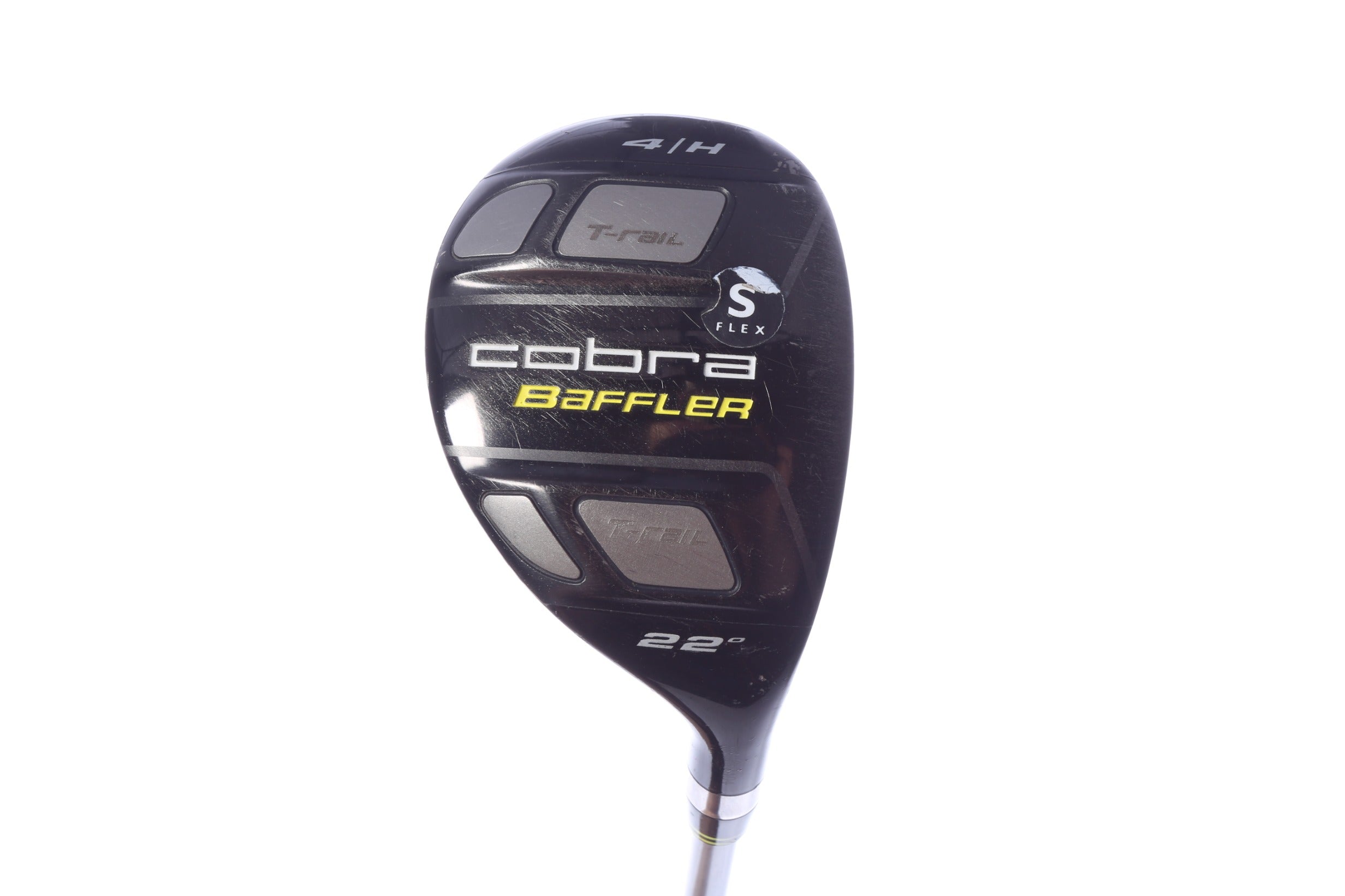 Used Cobra Baffler T-Rail+ 4H Hybrid - Right-Handed - 22 Degrees - Stiff Flex