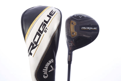 Used Callaway Rogue ST MAX 3-Wood - Left-Handed - 15 Degrees - Stiff Flex-Next Round