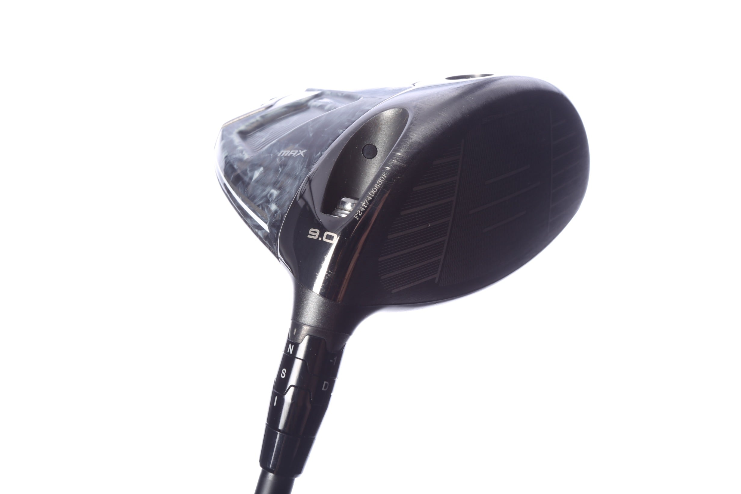Used Callaway Paradym Ai Smoke MAX Driver - 9 Degrees - Stiff Flex Aldila NV Series Green - Right-Handed