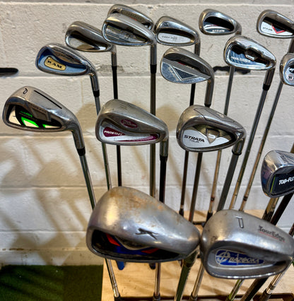 Wholesale Lot of 45 Golf Clubs - Assorted Wedges-Next Round