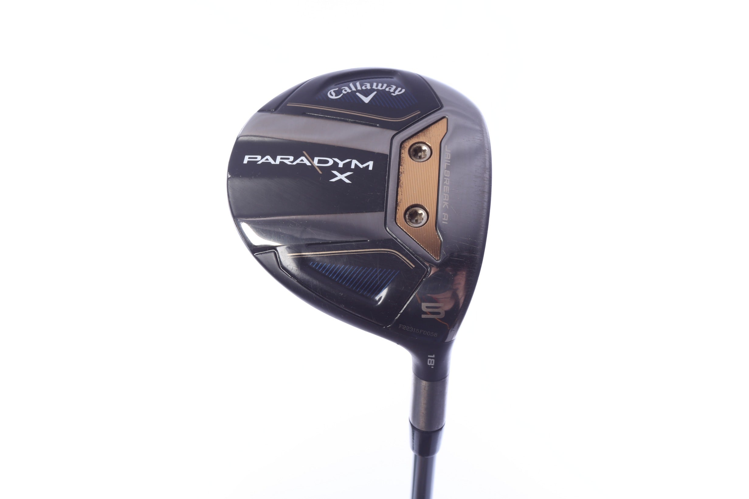 Used Callaway Paradym X 5-Wood - Right-Handed - 18 Degrees - Regular Flex