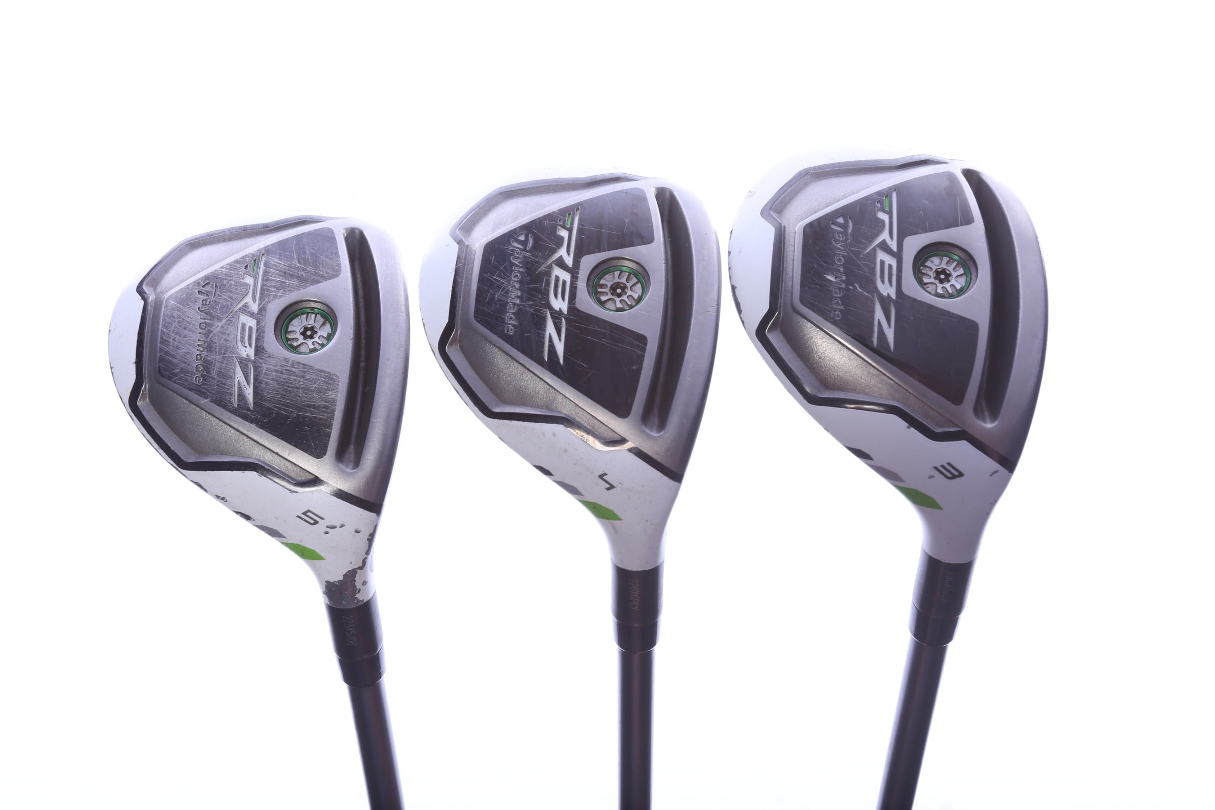 Used TaylorMade RocketBallz Hybrid Set - Right-Handed - 3H, 4H, 5H - Regular Flex