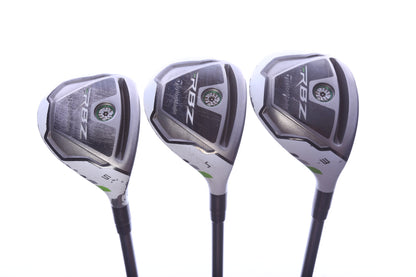 Used TaylorMade RocketBallz Hybrid Set - Right-Handed - 3H, 4H, 5H - Regular Flex