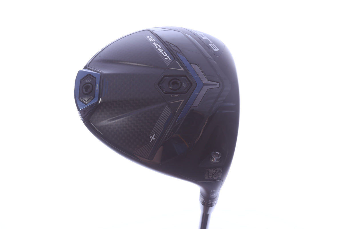 Used Cobra DS-ADAPT X Driver - 9 Degrees - Extra Stiff Flex Project X Denali Frost Black - Right-Handed-Next Round