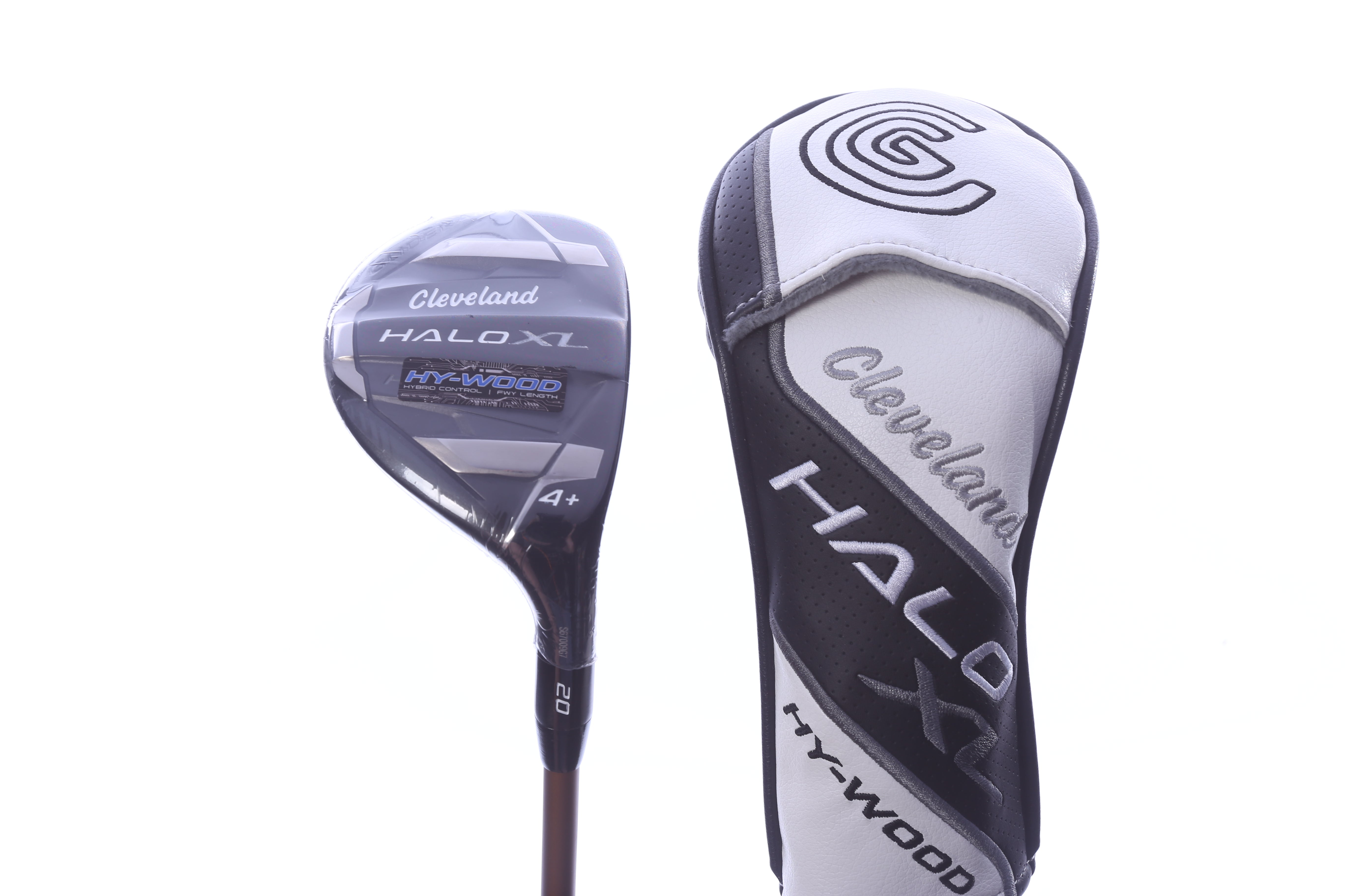 Cleveland HALO XL HY-WOOD 4+H Hybrid - Right-Handed - 20 Degrees - Stiff Flex-Next Round