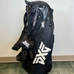 NEW PXG Carry/Stand Bag Black 4 Dividers/5 pockets with Strap and Rain Cover-Next Round