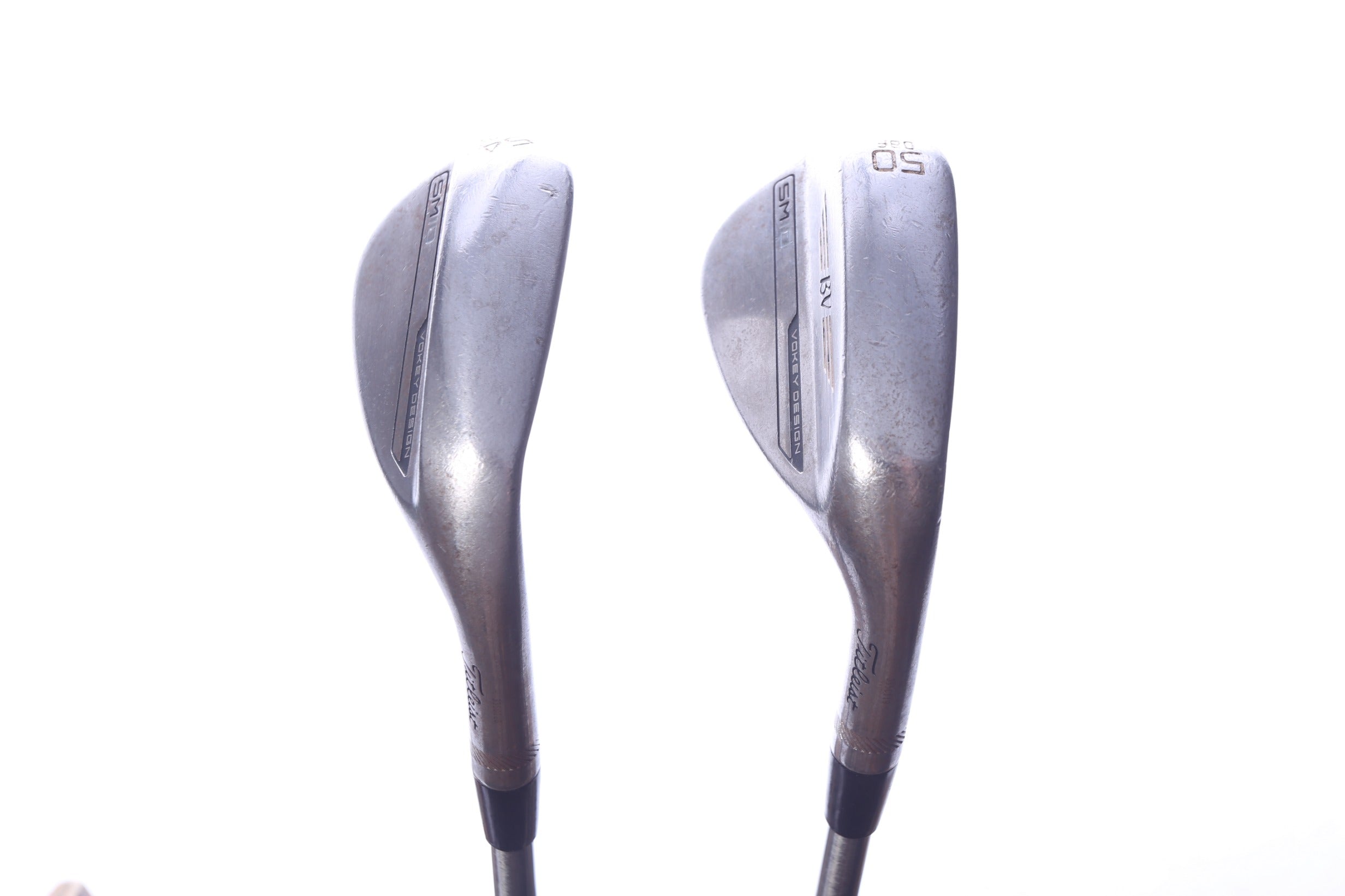 Used Titleist Vokey SM10 Raw Wedge Set - Right-Handed - 50*, 54* - Regular Flex-Next Round