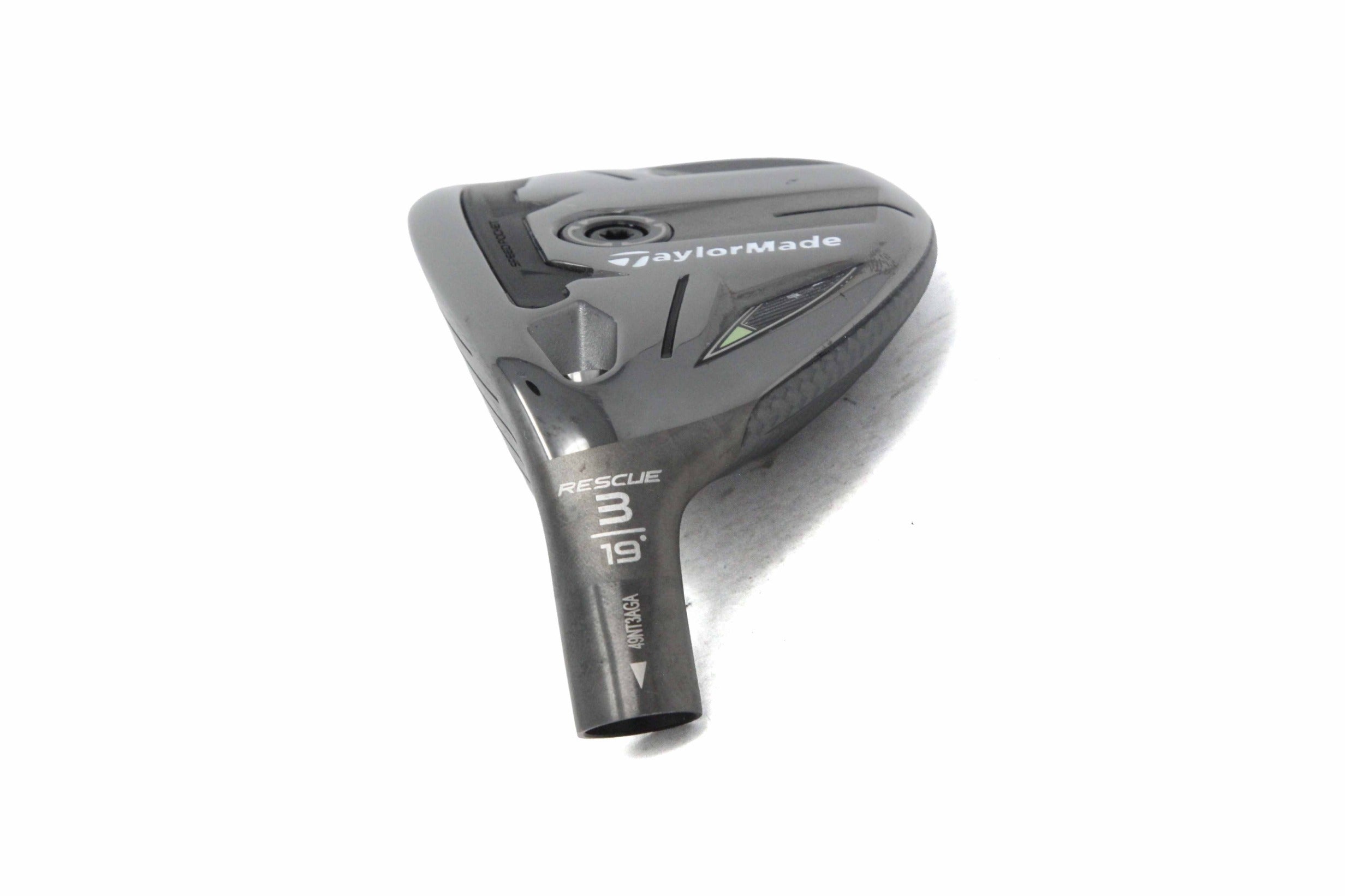 Used TaylorMade Qi35 Rescue 3H - HEAD ONLY - Left-Handed - 19 Degrees