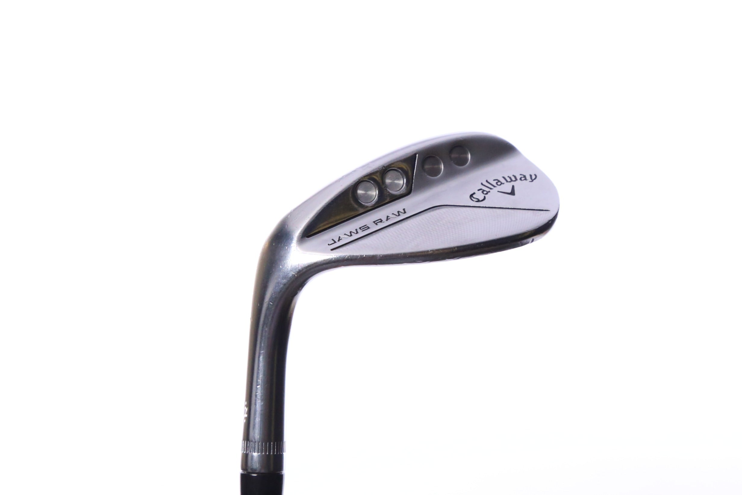 Used Callaway JAWS Raw Chrome Lob Wedge - Left-Handed - 58 Degrees - Wedge Flex-Next Round