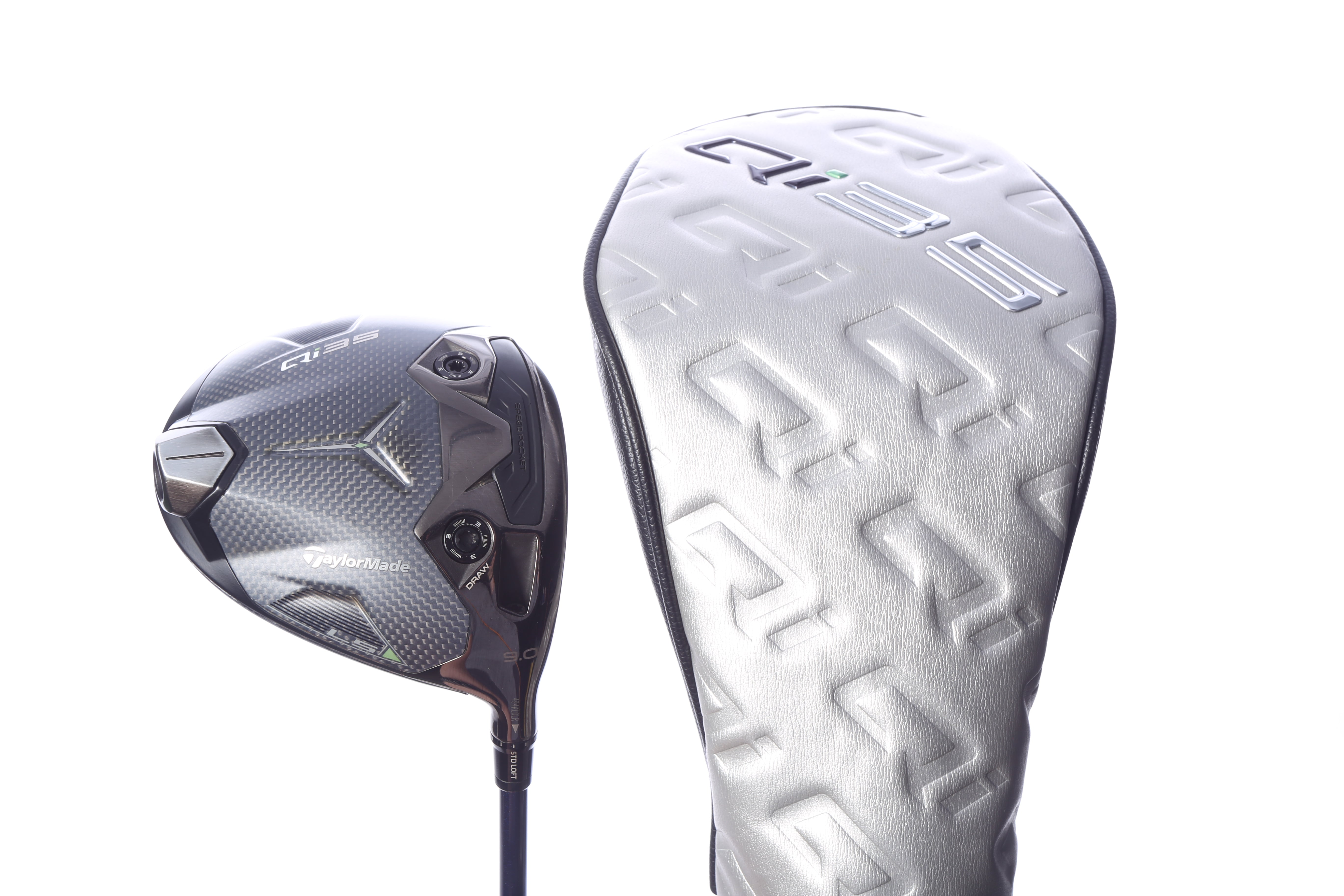 Used TaylorMade Qi35 LS Driver - 9 Degrees - Stiff Flex Fujikura Ventus Blue TR Velocore - Right-Handed