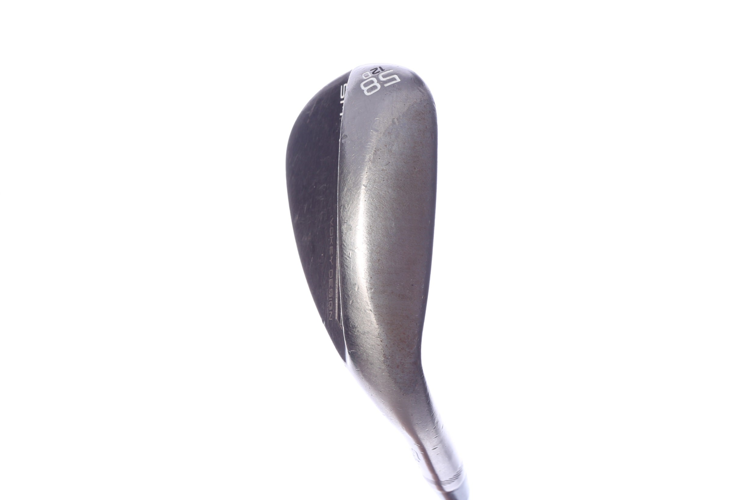 Used Titleist Vokey SM9 Brushed Steel Lob Wedge - Right-Handed - 58 Degrees - Wedge Flex-Next Round